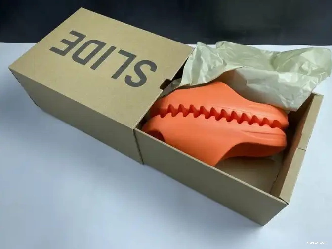 FY7497 Slide Orange Adidas Yeezy 0619